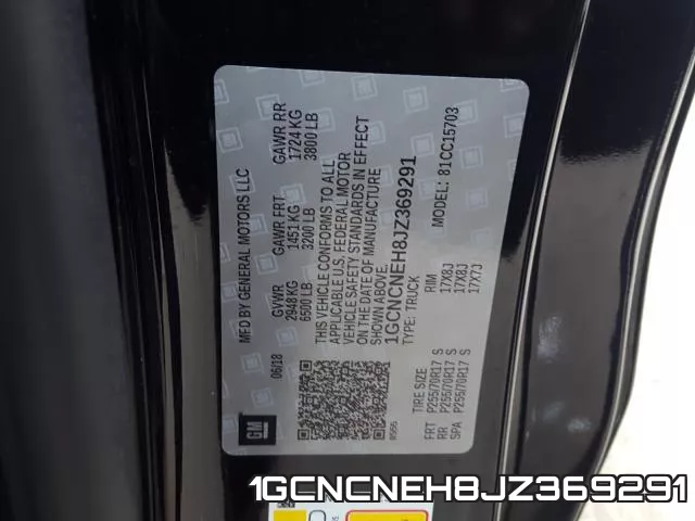 1GCNCNEH8JZ369291 фото 2