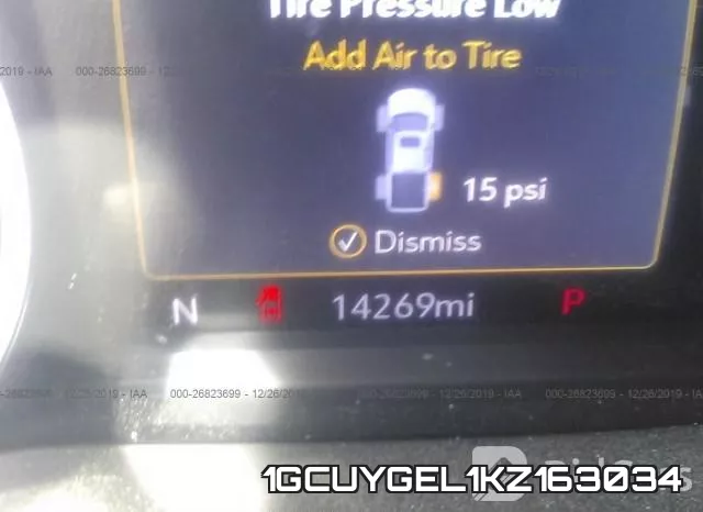 1GCUYGEL1KZ163034 фото 8