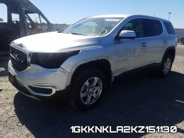 1GKKNKLA2KZ151130 фото 3