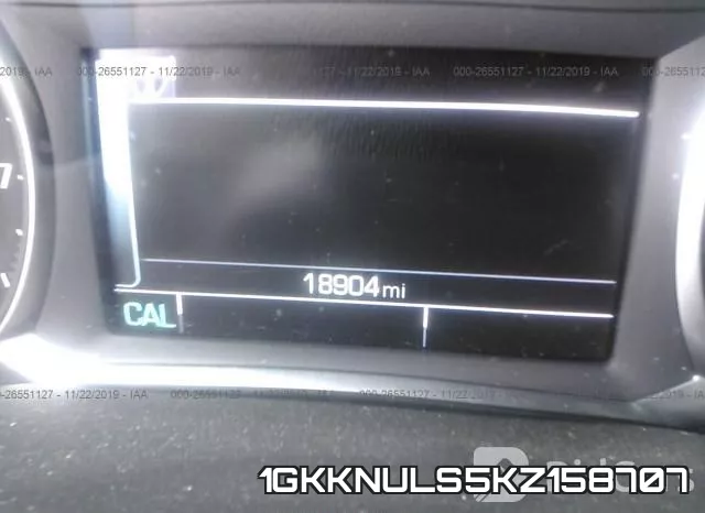 1GKKNULS5KZ158707 фото 8