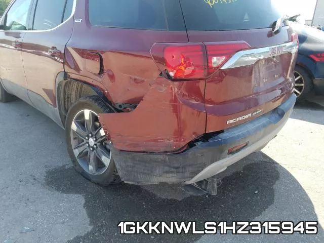 1GKKNWLS1HZ315945 фото 10