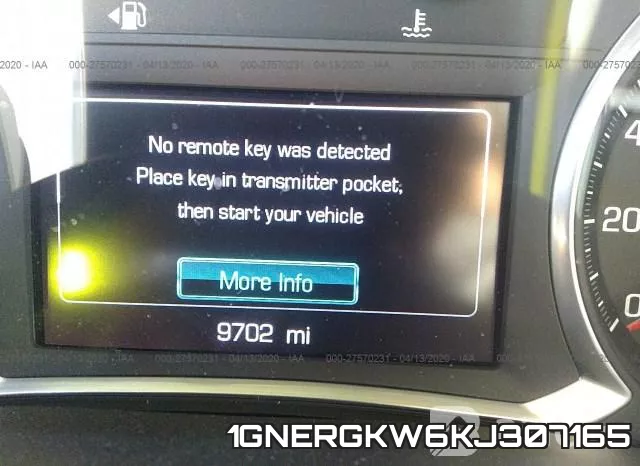 1GNERGKW6KJ307165 фото 8