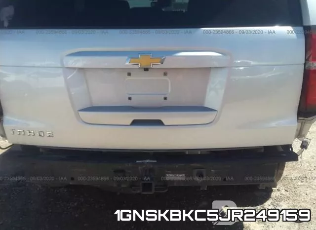1GNSKBKC5JR249159 фото 6