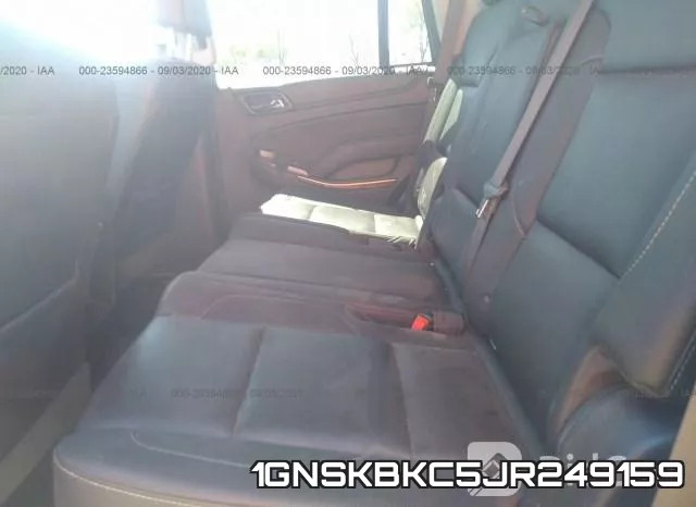 1GNSKBKC5JR249159 фото 8