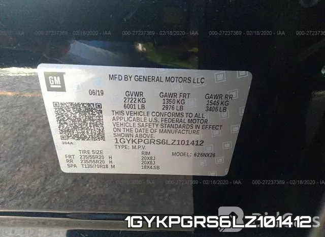 1GYKPGRS6LZ101412 фото 10