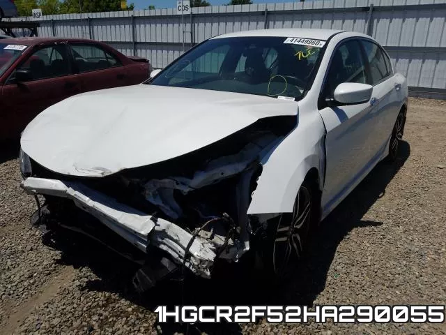 1HGCR2F52HA290055 фото 3
