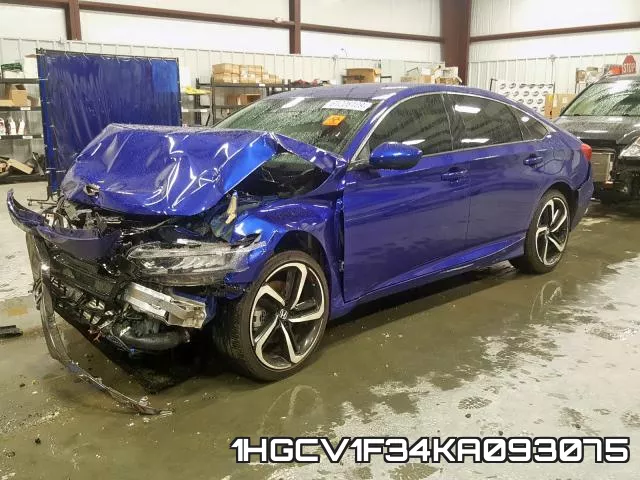 1HGCV1F34KA093075 фото 3