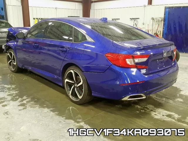 1HGCV1F34KA093075 фото 4