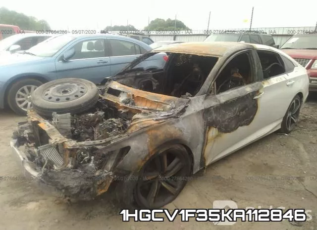 1HGCV1F35KA112846 фото 3