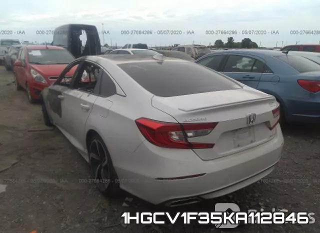 1HGCV1F35KA112846 фото 4