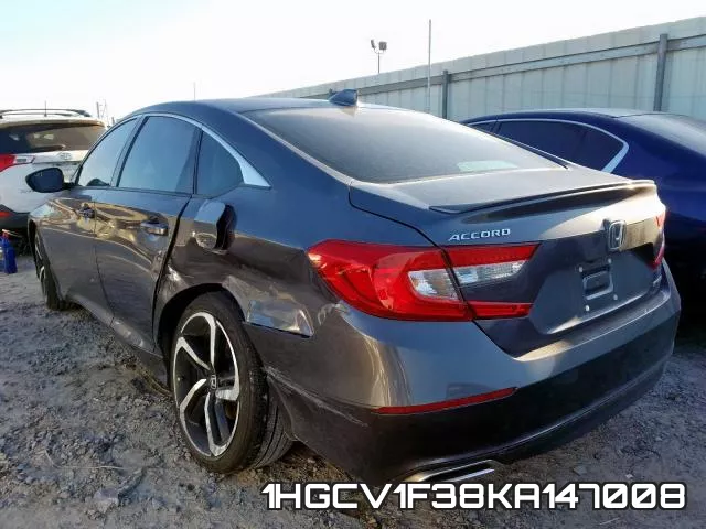 1HGCV1F38KA147008 фото 4