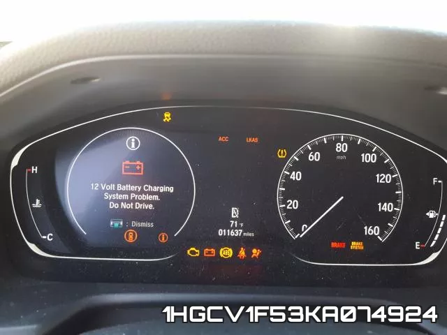 1HGCV1F53KA074924 фото 9