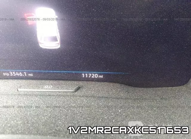 1V2MR2CAXKC517653 фото 8