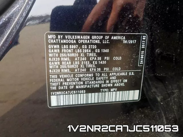 1V2NR2CA7JC511053 фото 2