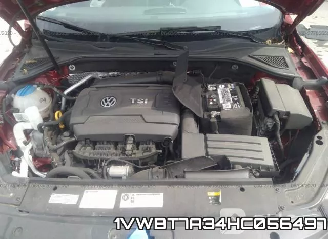 1VWBT7A34HC056497 фото 2