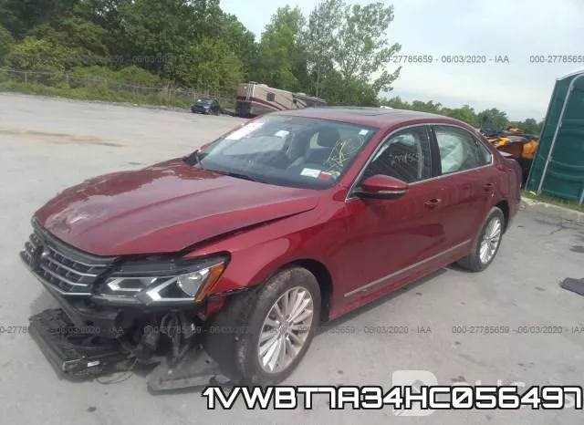 1VWBT7A34HC056497 фото 3