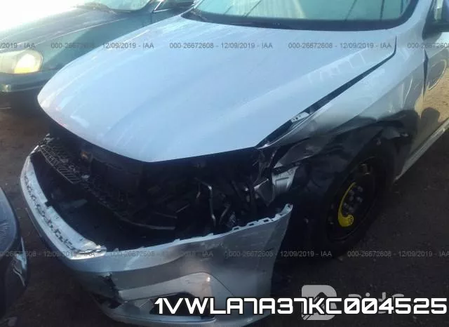 1VWLA7A37KC004525 фото 7
