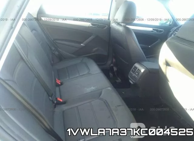 1VWLA7A37KC004525 фото 9