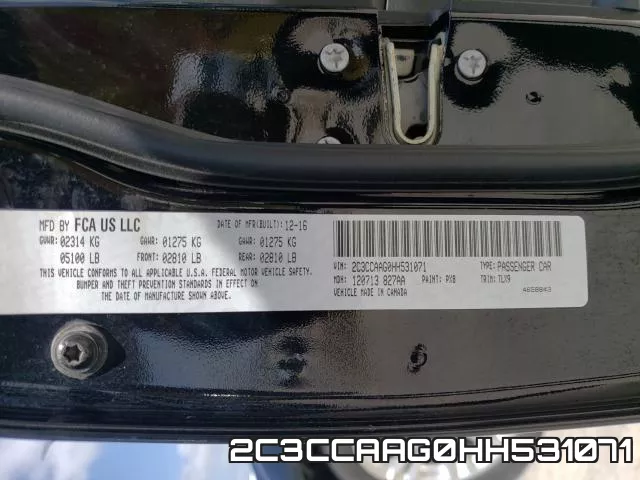 2C3CCAAG0HH531071 фото 2