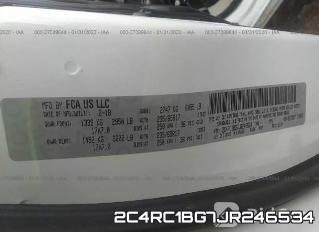 2C4RC1BG7JR246534 фото 10
