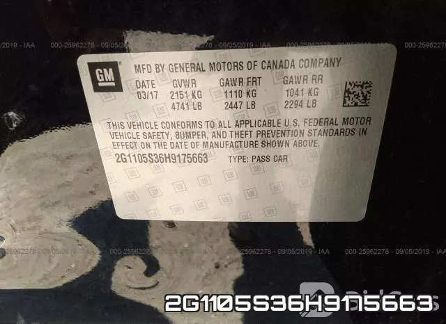 2G1105S36H9175663 фото 10