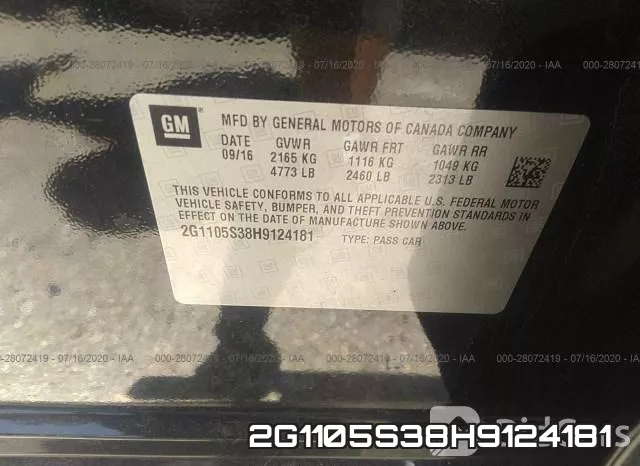 2G1105S38H9124181 фото 10