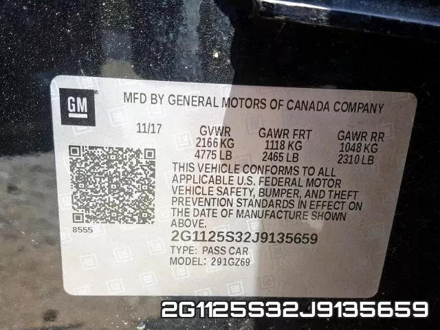 2G1125S32J9135659 фото 2