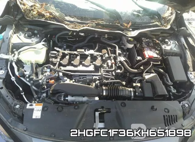 2HGFC1F36KH651898 фото 2