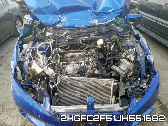 2HGFC2F51JH551682 фото 8