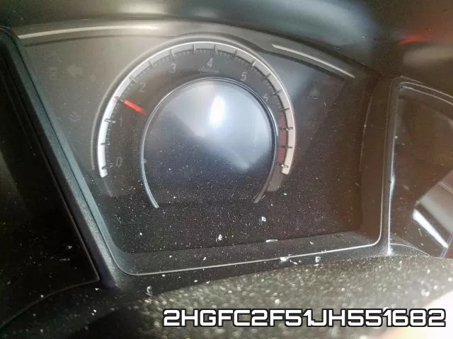 2HGFC2F51JH551682 фото 9