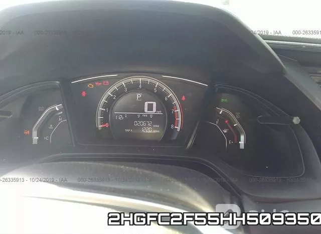 2HGFC2F55HH509350 фото 8