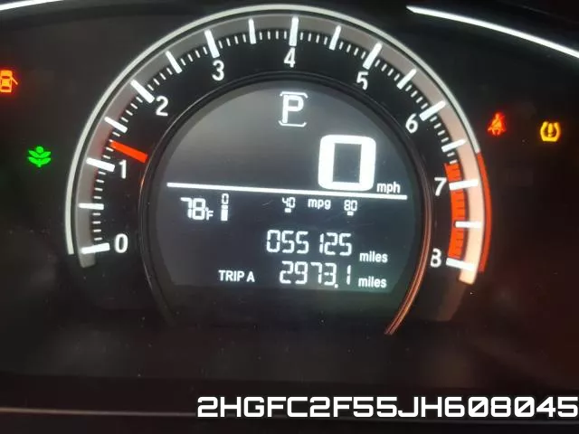 2HGFC2F55JH608045 фото 9