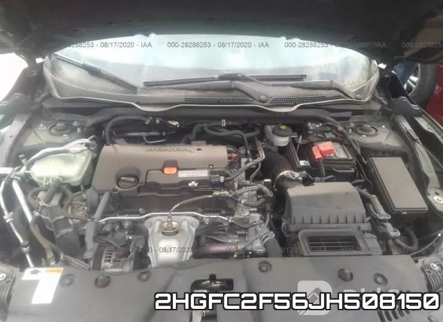 2HGFC2F56JH508150 фото 2