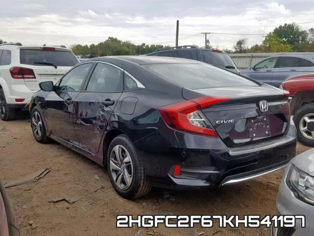 2HGFC2F67KH541197 фото 4