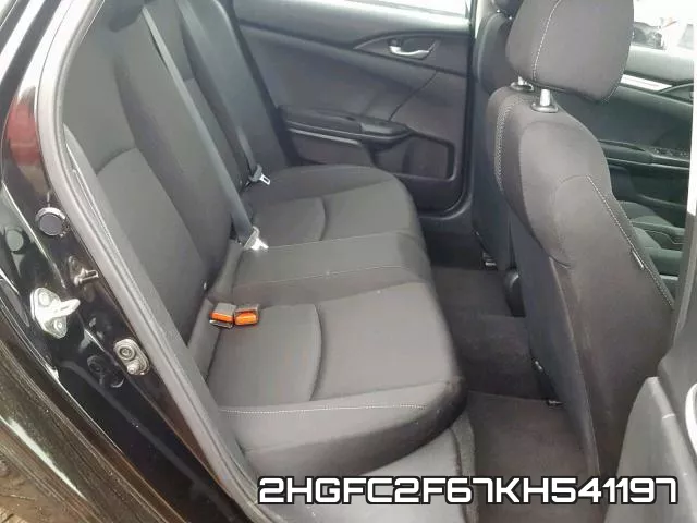2HGFC2F67KH541197 фото 7