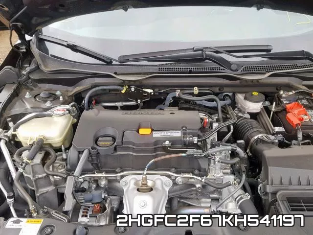 2HGFC2F67KH541197 фото 8