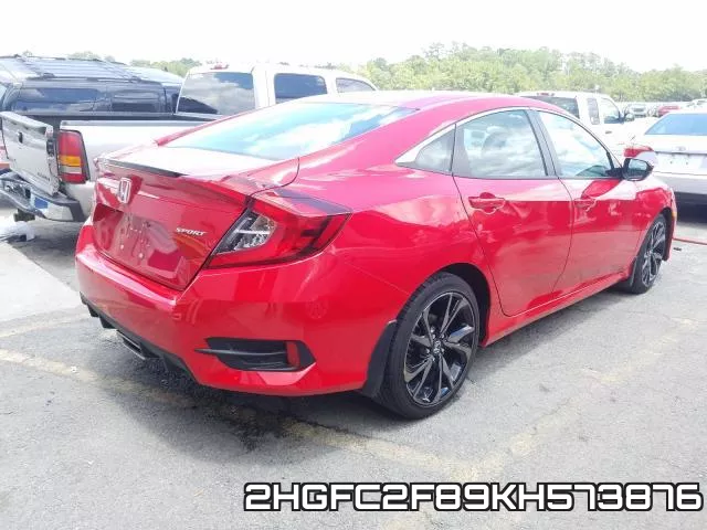2HGFC2F89KH573876 фото 5