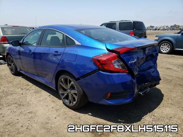 2HGFC2F8XLH515115 фото 4