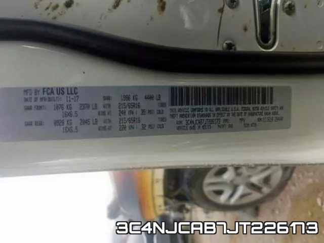 3C4NJCAB7JT226173 фото 2