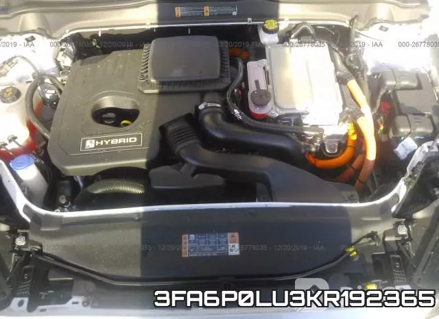 3FA6P0LU3KR192365 фото 2