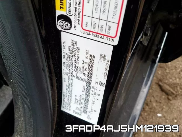 3FADP4AJ5HM121939 фото 2