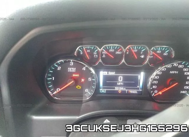 3GCUKSEJ3HG165296 фото 8