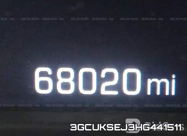 3GCUKSEJ3HG441511 фото 8