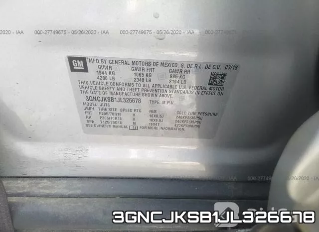3GNCJKSB1JL326678 фото 10