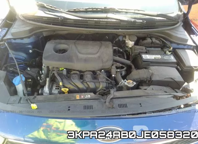 3KPA24AB0JE058320 фото 2