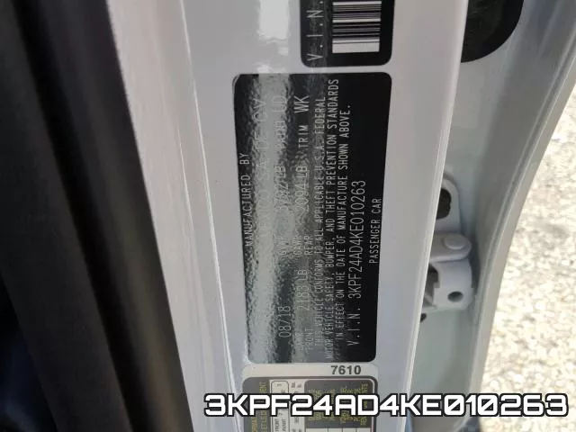 3KPF24AD4KE010263 фото 2