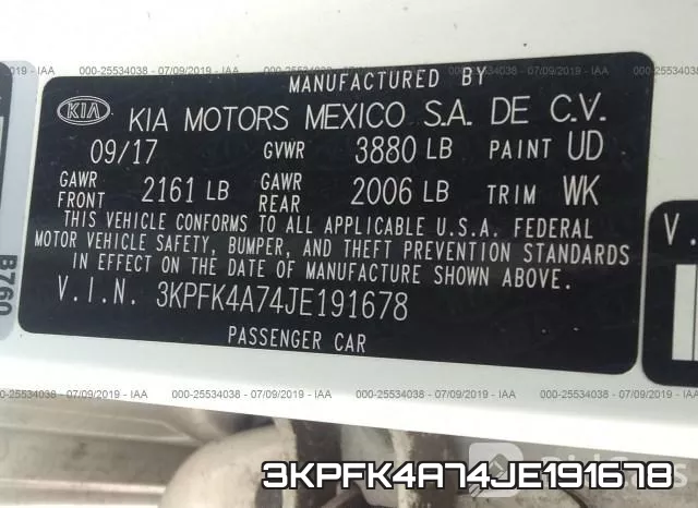3KPFK4A74JE191678 фото 10