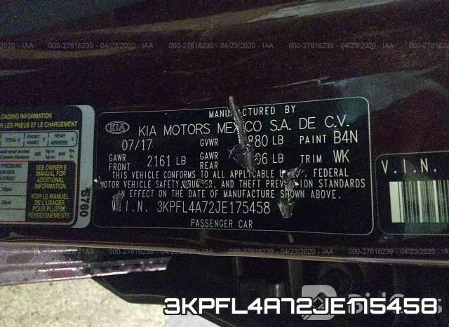 3KPFL4A72JE175458 фото 10