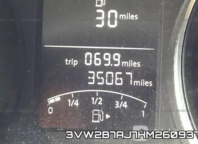 3VW2B7AJ7HM260937 фото 8