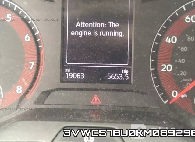 3VWC57BU0KM089296 фото 8
